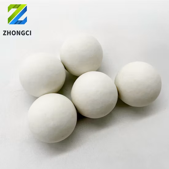 Inert Alumina Ceramic Ball 17% 25% 99% Content for Support Bed in Chemical Tower