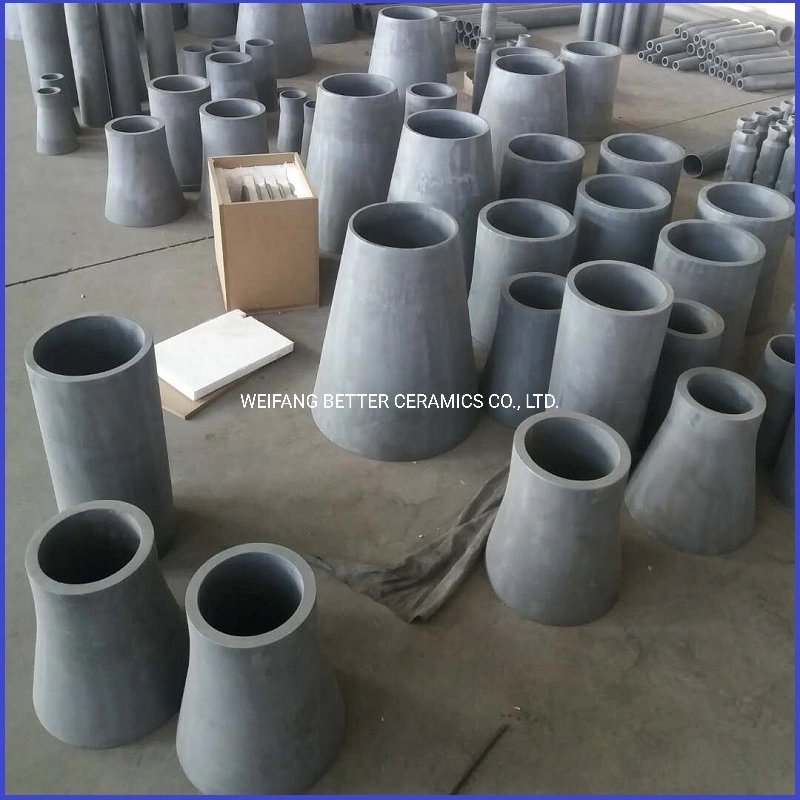 Wear resistance silicon carbide ceramic lining /Sisic Cyclone liner